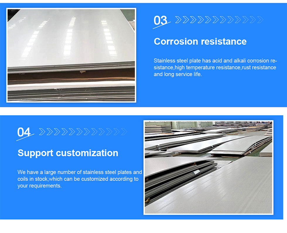 316 Cold Rolled No.4 Brushed Stainless Steel Sheet